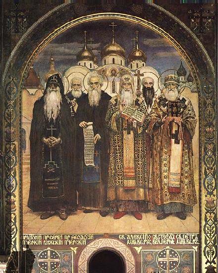 Russian Saints, Viktor Vasnetsov